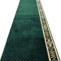 karpet masjid persian mosque hijau